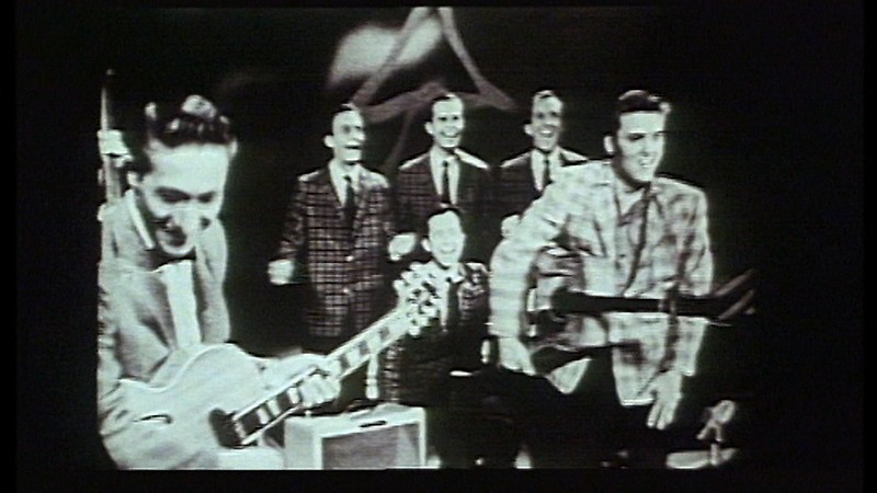Elvis Presley and band 