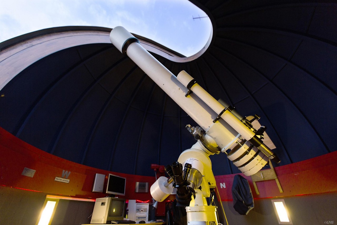 Teleskop der Klagenfurter Sternwarte