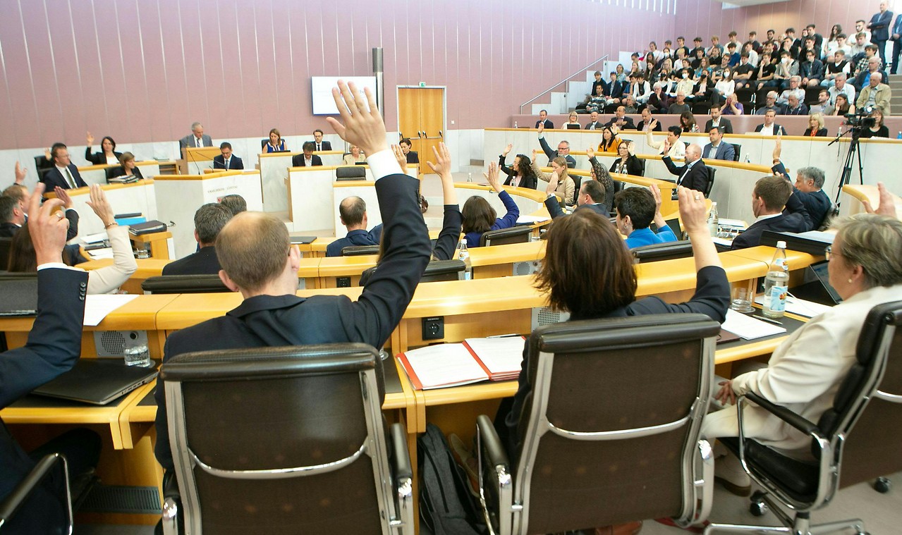 Landtag Abstimmung