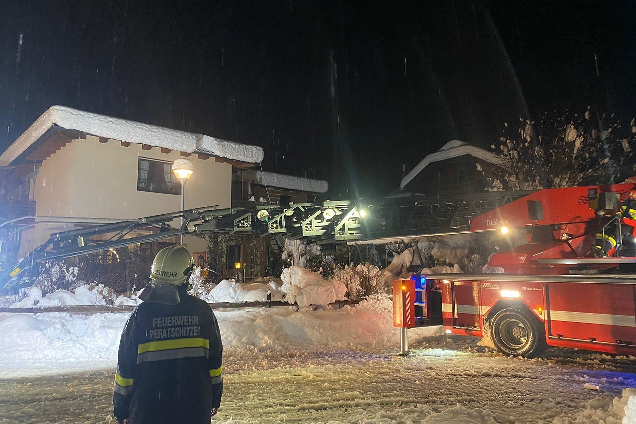Evakuiertes Haus in Obersammelsdorf