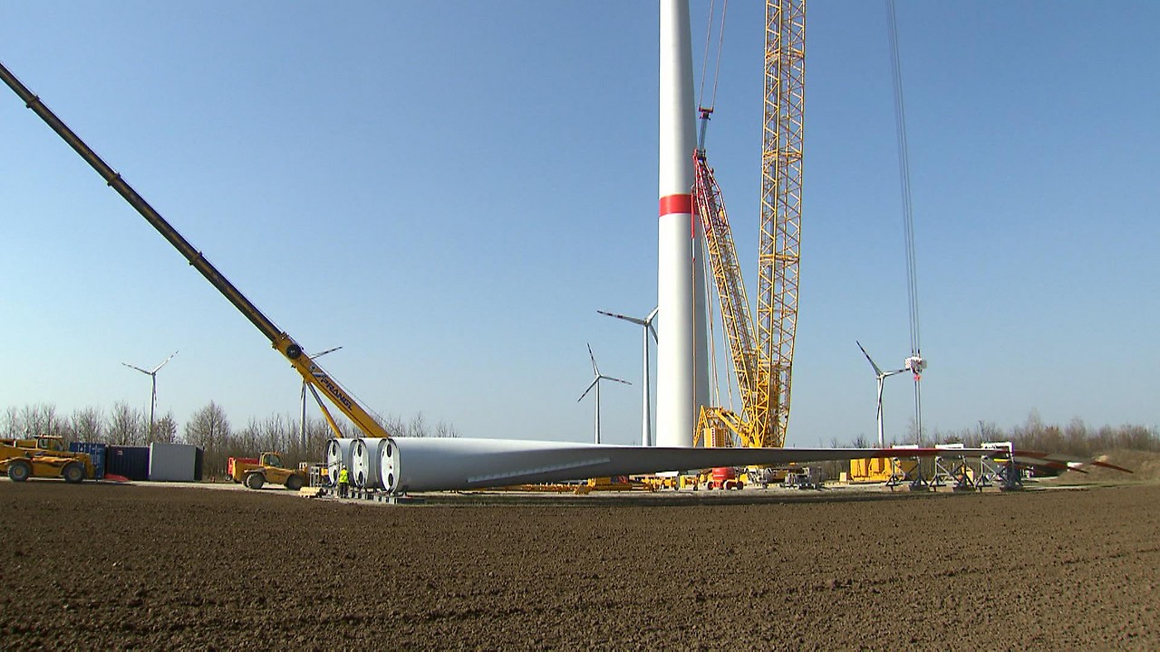 Burgenland Energie's wind turbines are being dismantled