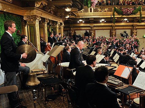 Wiener Philharmoniker bei Neujahrskonzert 2011