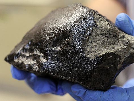 Der Mars-Meteorit mit dem Namen „Tissint“ wurde vom Naturhistorischen Museum (NHM) angekauft