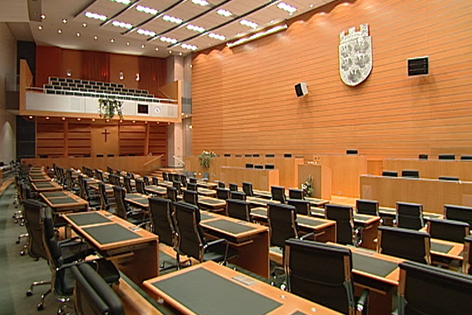Landtag von Niederösterreich, Sitzungssaal