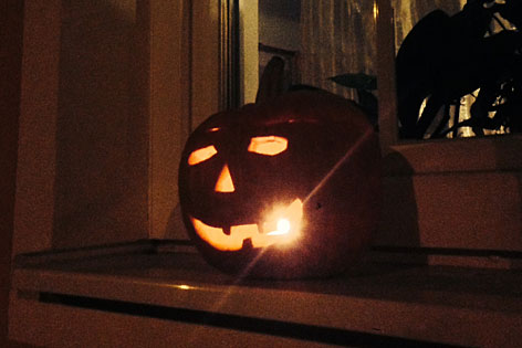 Jack O'Lantern Kürbis zu Halloween