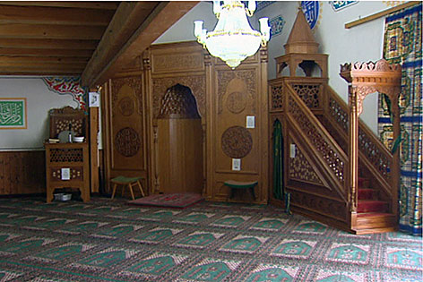 Wiener Moschee innen