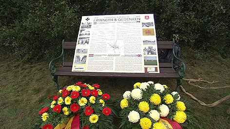 Gedenkfeier auf dem "Serbenfriedhof" in Frauenkirchen