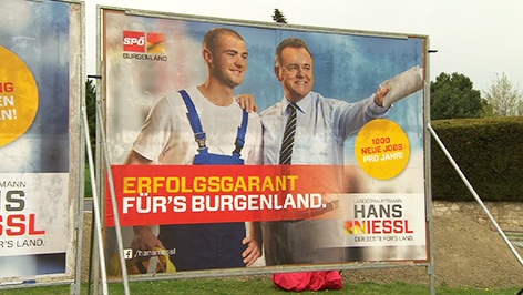 SPÖ präsentiert Wahlkampfplakate