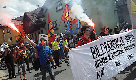 Bilderberg Demonstration