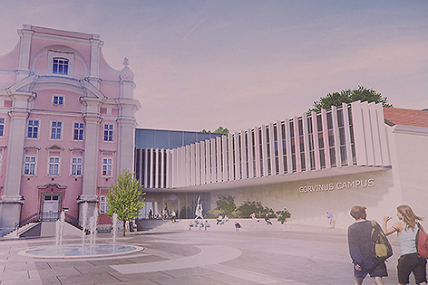 Neuer Campus der Fachhochschule Wiener Neustadt