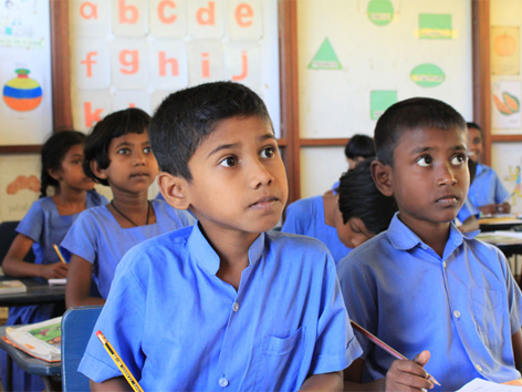 Sri Lanka, Schulprojekt von Kathrin Messner und Josef Ortner