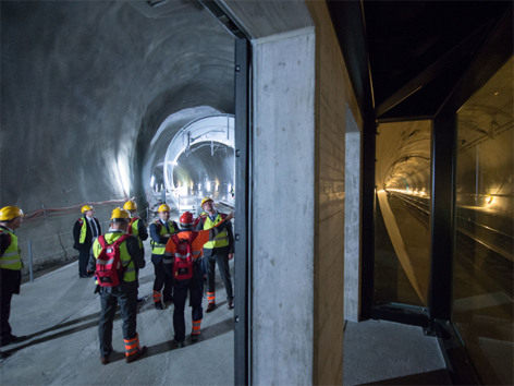 Gotthard Tunnel Schweiz