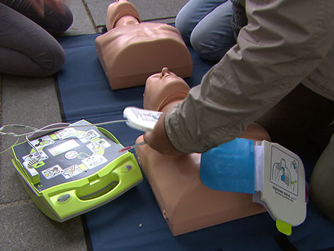 Defibrillator Schulung