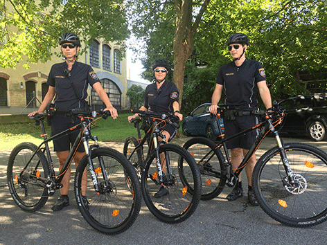 Fahrradpolizei