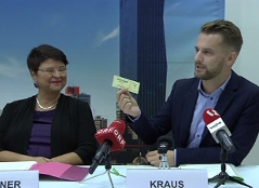 Wirtschaftsstadträtin Renate Brauner und der grüne Wirtschaftssprecher Peter Kraus