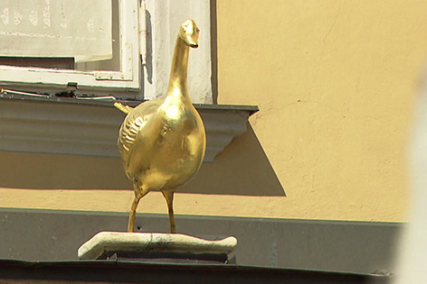 Goldene Gans Klagenfurt verschwunden