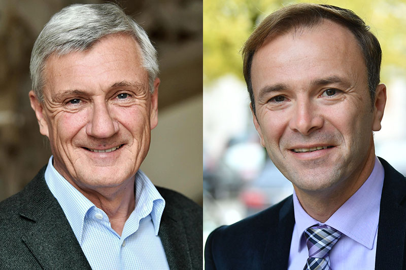 Harald Preuner (ÖVP, links) und Bernhard Auinger (SPÖ)