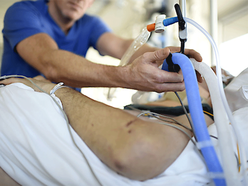 Patient Spital Beatmung Krankenhaus