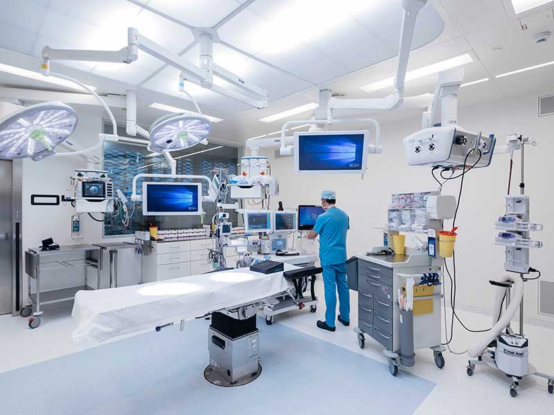 Neue OP Säle Spital Dornbirn